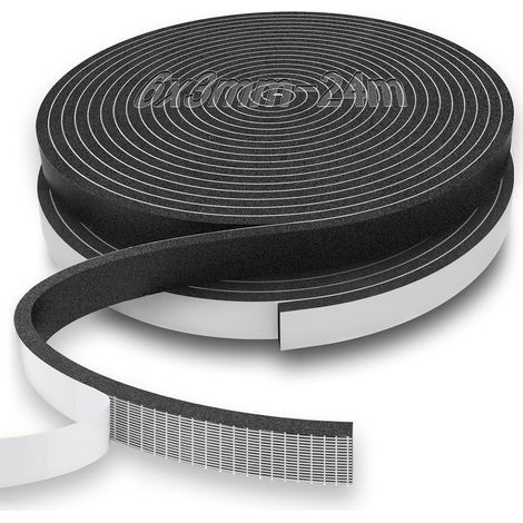 24 m Foam Adhesive Seal 6 x 3 mm EPDM Window Tape (1/5)