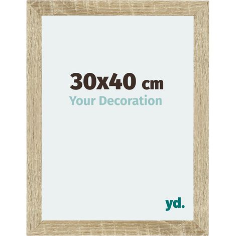 Cadre Puzzle 30x40 cm - Chêne Sonoma - MDF - Mura. (1/5)