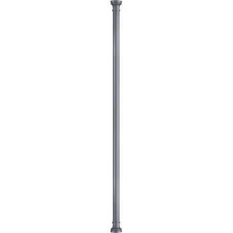 Poteau Colonne cannelée - Hauteur 2500mm Ø80mm diamètre base Ø160mm - Résistance 3 tonnes - Fonte - DECO FER FORGE (1/3)