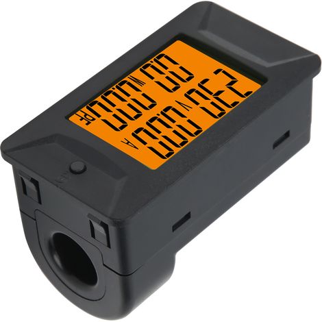 PZEM-028 Digitales Wechselstrommessgerät, Voltmeter, Amperemeter, 0100A/400V, Leistungsfaktormesser, 110-220V (1/5)