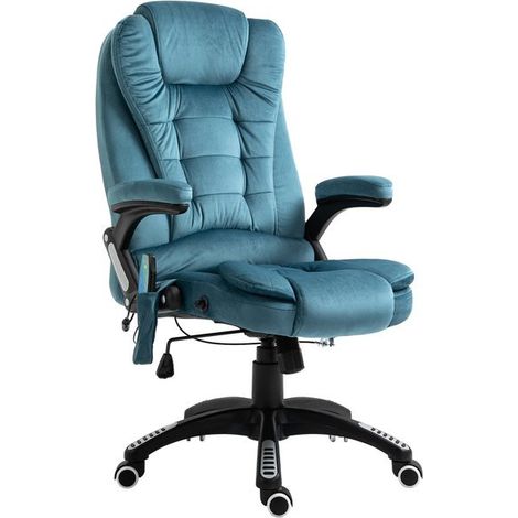 Fauteuil de bureau massant FORD Bleu (1/5)