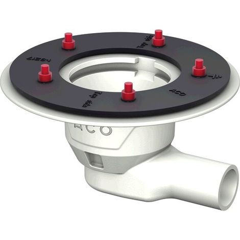 ACO Bodenablauf Passavant DN50 1,5Grad/1,0l/s/Pressfl./ohne WS/Anstrich, 5151.40.20
