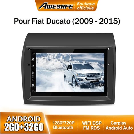 AWESAFE Autoradio Android 13 pour Fiat Ducato Peugeot Boxer Citroën Jumper 2Go+32Go 7'' écran Tactile avec Carplay Android Auto (1/5)