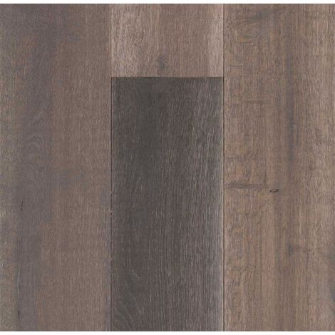 Parquet Chêne Contrecollé - Maison de Campagne Smoke Grey - Huilé - larg. 19 cm (1/2)
