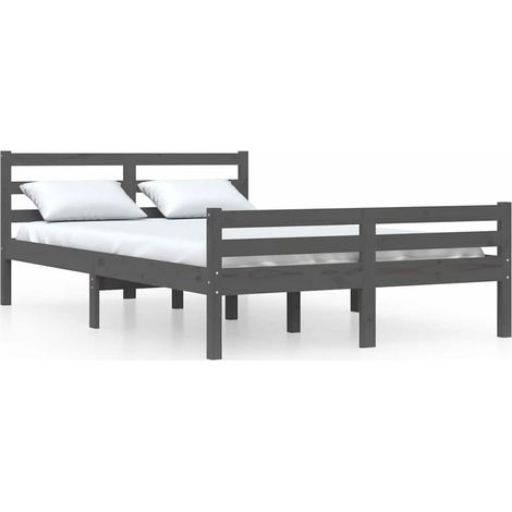 Maison Exclusive - Estructura de cama sin colchón madera maciza g