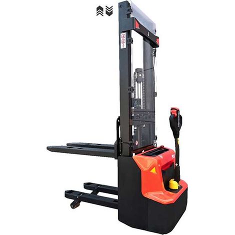 Impilatore elettrico - Sollevamento iniziale 3510mm - Carico 1300kg - PSE13NPRO4300LI