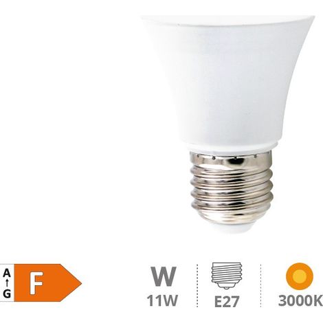 Bombilla LED con sensor de movimiento y crepuscular 11W E27