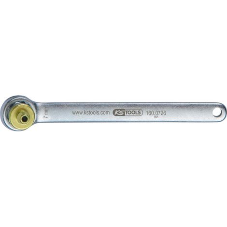 Chiavi di spurgo freni, extra corta, 7 mm, Verde (1/2)