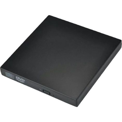 Boîte de Lecteur DVD/Combo/DVD Externe, boîtier de Lecteur Optique boîtier Dur Externe Kit de Stockage pour Ordinateur Portable Noir (1/3)