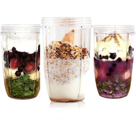 Gobelet de rechange 532 ml/710 ml/946 ml pour Nutribullet 600 W / 900 W, Pièces de rechange Nutribullet - Gobelet de rechange Nutribullet