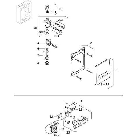 Geberit 240343001 électrovanne UR-commande IR 5V Tamaro