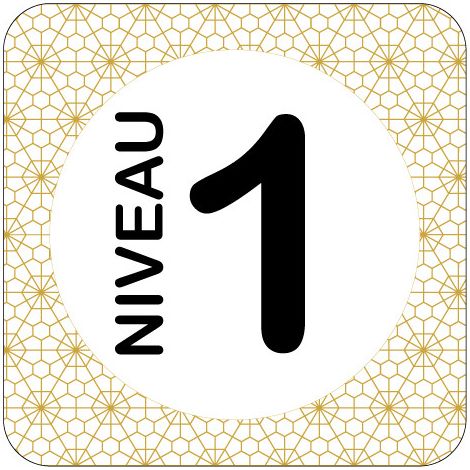 PLAQUE DE PORTE DESIGN SPHERE NIVEAU 1 .- Terrazo -