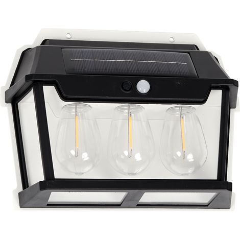 Lampada da parete solare tripla Filo 3000K (1/5)
