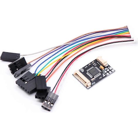 PPM-Encoder-Decoder-Platine für PX4 Pixhawk 2.4.8 Flugsteuerung, 8-Kanal-PPM-Encoder V1.0 für RC-Empfänger (1/5)