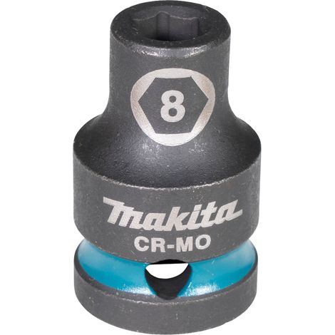 Clé à chocs Makita E 16047 noir 38 mm acier chrome molybdène