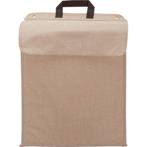 Beige Medium Multi-Function Wall-Mounted Foldable Laundry Hamper 48cm W x 36cm D x 12cm H (1/5)