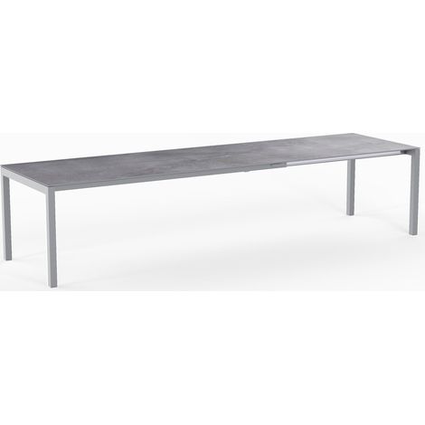 SIT Mobilia Gartentisch Etna ausziehbar Edelstahl 210/270/330x95 cm