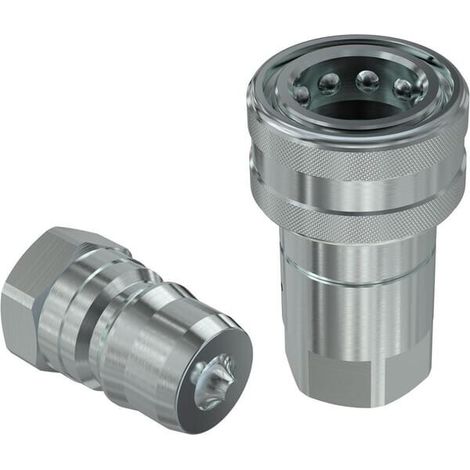 Racor r谩pido hembra 1/4" - 9/16" UNF FASTER HNV1438SAEF (1/2)
