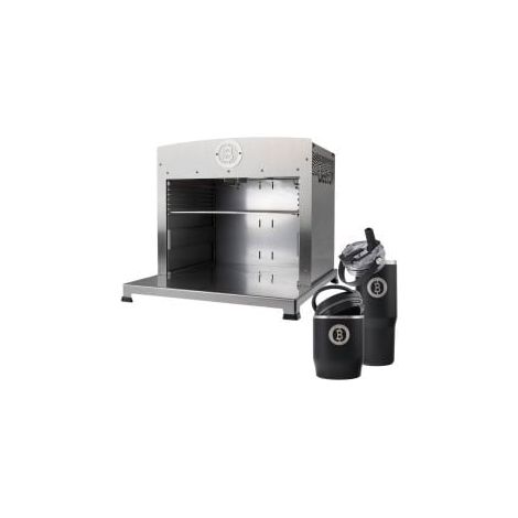 BEEFER Twin Pro DE/AT 20 NGH Erdgas ohne Trennwand 800°C Oberhitzegrill mit Thermobecher & Thermobehälter im Set - 1130002-Set1 (1/5)