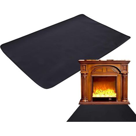 Tapis Résistant Au Feu pour Dessous De Foyer Extérieur - Portable pour Camping Cuisine Extérieur Et Feu De Bois (1/5)