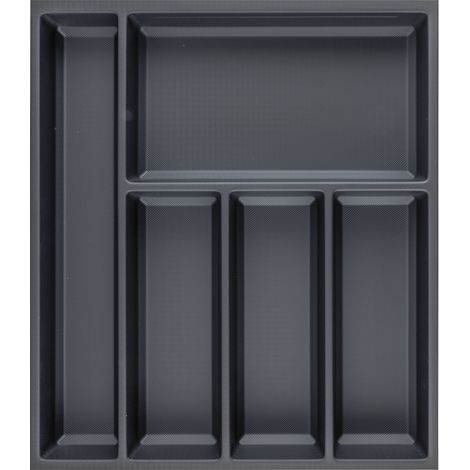 Agoform Besteck Organizer Sky Besteckeinsatz 420x53x473 Kunststoff schwarz (1/4)