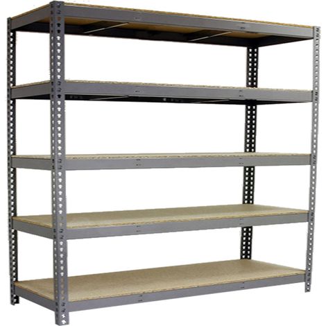 simonrack Étagère moderne gris robuste 400 kg capacité (1/5)