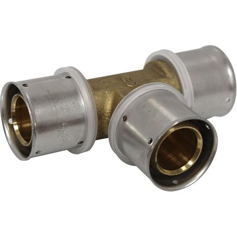 Raccord multicouche à sertir té égal - Ø32x3,0 - MULTIPEX (1/4)