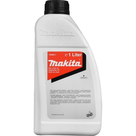 Makita Sägekettenöl Säge Verschleißschutz Korrosionsschutz Mineral+ 1l 195093-1