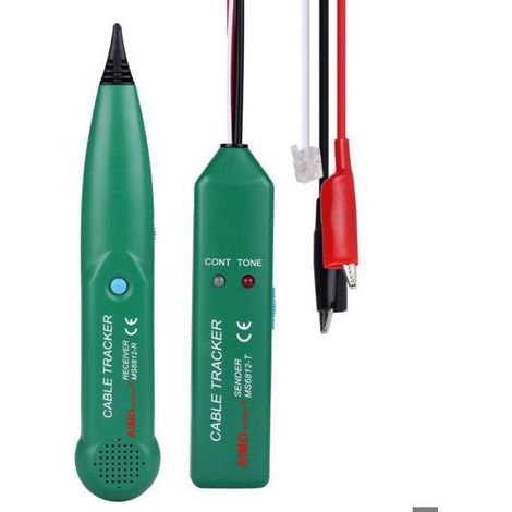 MS6812 Traceur Cable Cable Tracker Detecteur Cable Robot Tondeuse Traceur De Cble Portable Testeur De Cble Tlphonique PZCC (1/4)