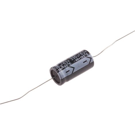 Condensateur RS PRO 330µF, 63V c.c.
