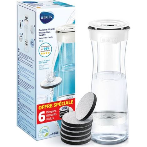 Bouteille filtrante Brita 1050005 Blanc graphite