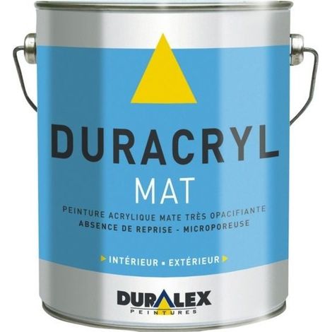 Vernice acrilica opaca Duracryl bianca 3l