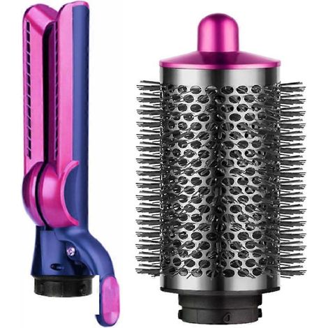Brosse ronde large et accessoire de flux d'air pour Airwrap Styler HS01 HS05 HS08 pour lisser et boucler les cheveux. (1/5)