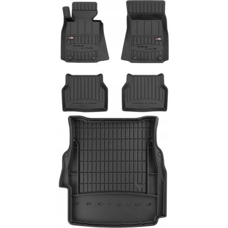 SET 3D Alfombrillas y funda de goma BMW 5 E39 Sedán 1995-2003 (1/5)