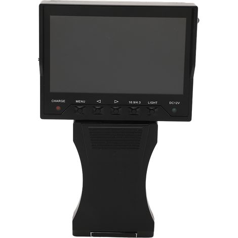 Instrument de surveillance et de test portable de 4,3 pouces avec sortie 12 V, câble réseau à barres de couleur, norme européenne 100-240 V. (1/5)