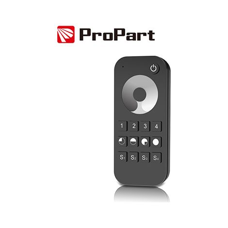 Telecomando RF 1 Canale - 4 Zone, 4 Scene, Touch Wheel, RF2.4G