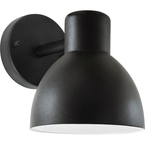 Applique esterna a muro luce giù E27 nera ARNE Polux (1/5)