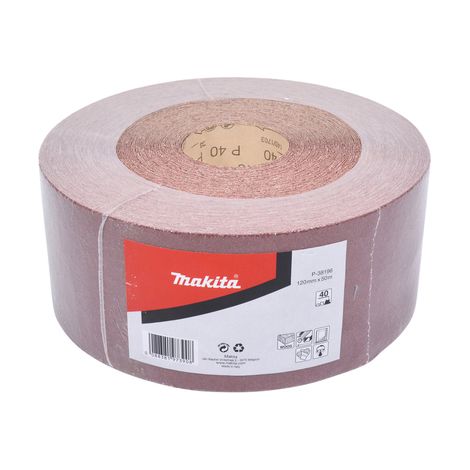ROTOLI DI CARTA ABRASIVA MAKITA 120mm X 5 METRI 120