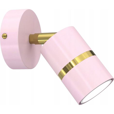 Kinderwandlampe, verstellbarer LED-Spot, GU10, gold (1/5)