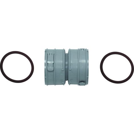 Vaillant Set 3 Verbindungsstück Brennwert für flexible Abgasleitung DN 100, PP (1/2)