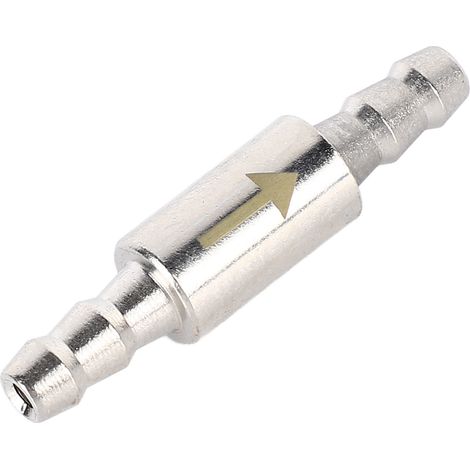 Válvula antirretorno de acero inoxidable para acuarios de CO2 – accesorios para sistemas de CO2 en acuarios y bombas de aire (1/5)
