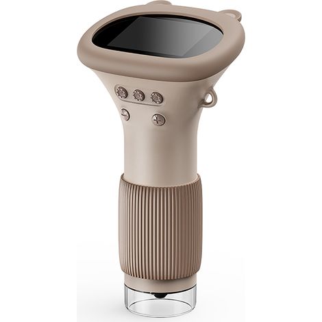 Loupe avec éclairage, microscope pour enfants avec écran de 5 cm (2 pouces), grossissement 1000x, mini microscope portable avec caméra, cadeau de Noël ou d'anniversaire pour filles et garçons (1/5)