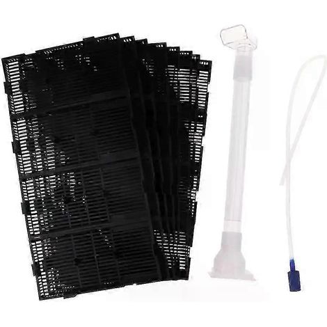 Aquarium-Unterkiesfilter, Fischbecken-Filterplatte, Luftschlauch, Kunststoff RS-24P/28P/32P-JXLGV (1/5)