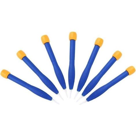 Jeu de tournevis - - - Embouts en céramique de zircone - Corps en plastique - Antistatique, isolés (1/4)