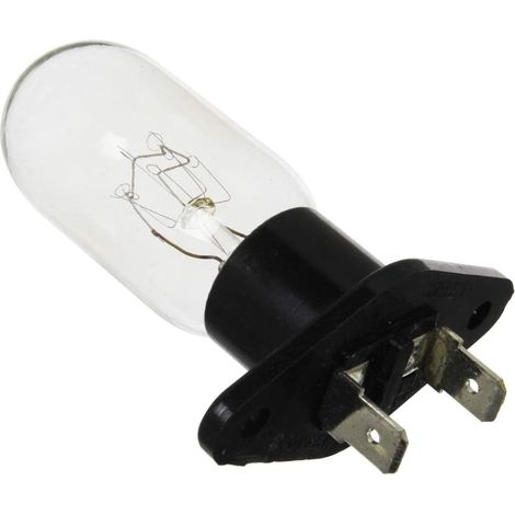 1 Ampoule Micro-onde 25W Verre Cosse Droite Pour Four Whirlpool Samsung