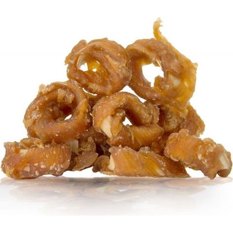 Snack per cani, anelli di pesce avvolti in pollo Woof&Miao 500g (1/3)