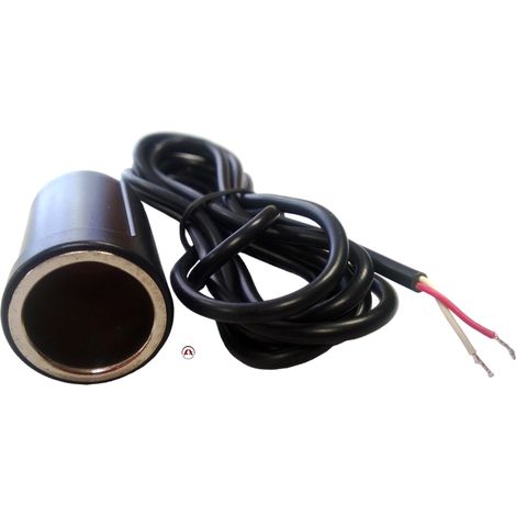 Prise allume-cigare femelle - Avec cable 0.5m