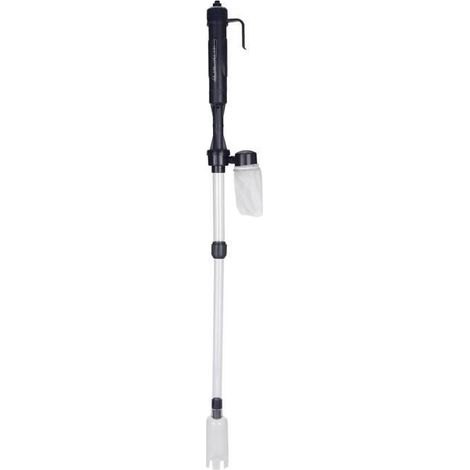 Nettoyeur d'aquarium avec changeur d'eau, pompe de nettoyage et laveur de sable pour aquarium. (1/4)