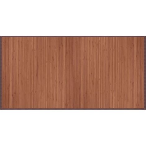 Tappeto Rettangolare Marrone 100x200 cm in Bambù vidaXL (1/5)