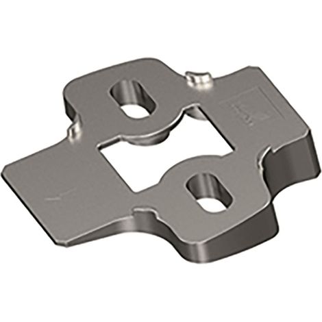 Hettich Winkeladapter für Kreuzmontageplatten 20°, Sensys, 9072536 vernickelt (1/3)